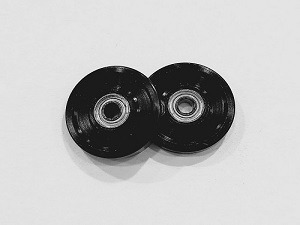 [HongTa] 13mm 알루미늄 롤러 ( 아노다이징 / 블랙)